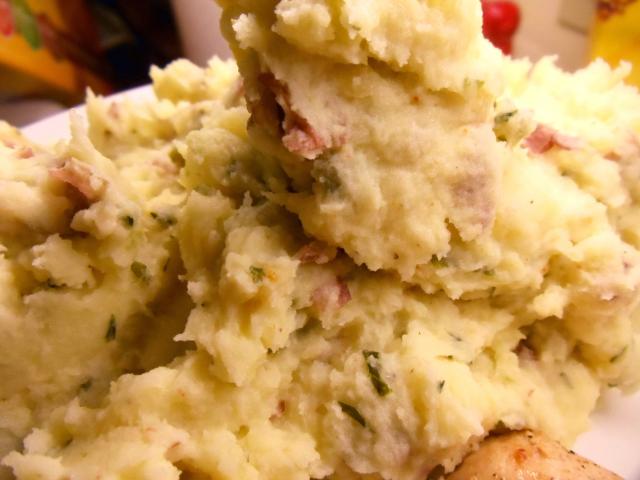 Basil Mashed Potatoes